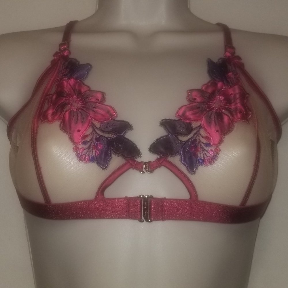 Honey Birdette Marymay Bralette size Large NWT